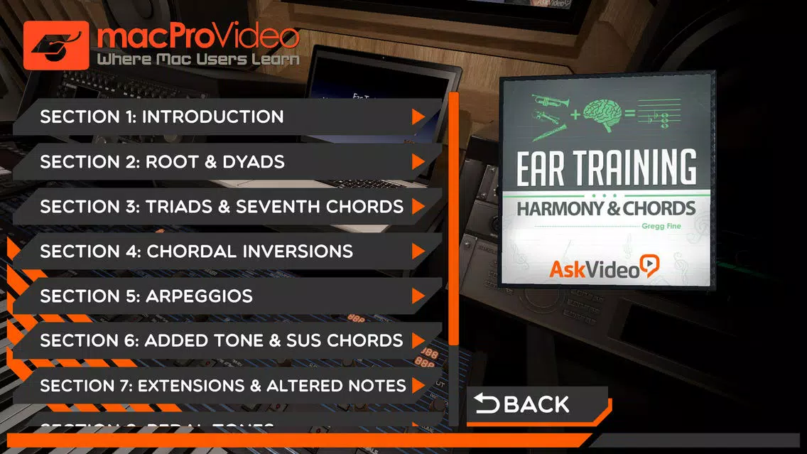 Harmony and Chord Progressions Screenshots