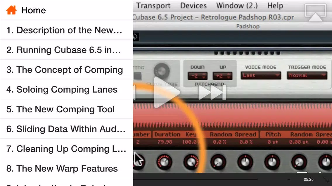 Course For Cubase 6.5 - New Features In Cubase 6.5 Screenshots