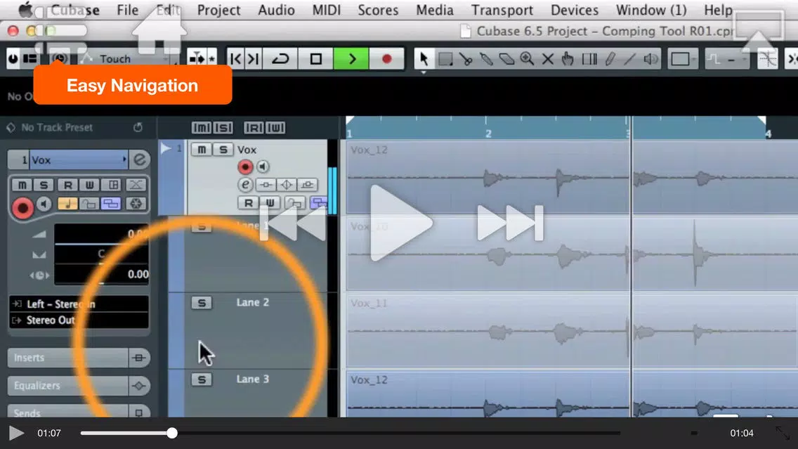 Course For Cubase 6.5 - New Features In Cubase 6.5 Screenshots