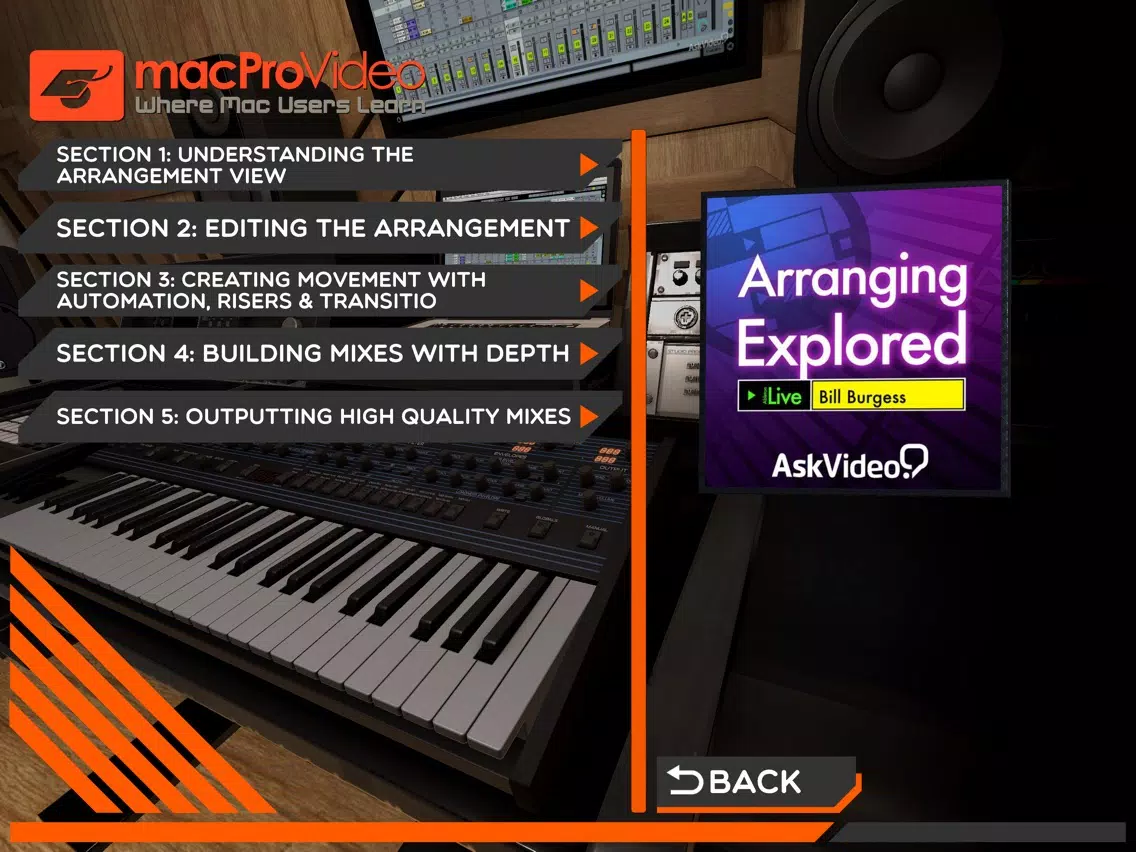 Arranging Explored For Live 9 iPad Screenshots