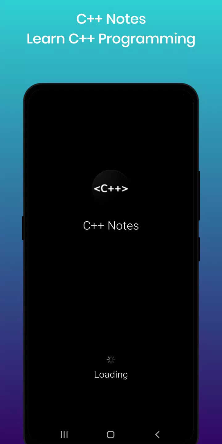 C++ Notes Screenshots