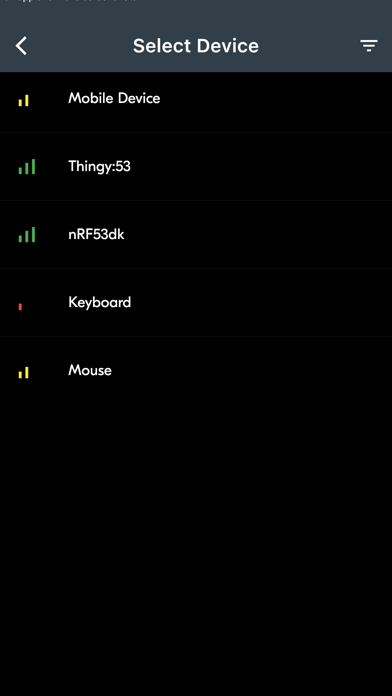 nRF Programmer for Thingy:53 Screenshots
