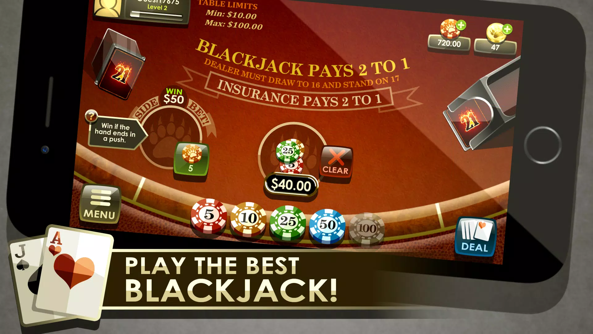 Blackjack Royale Screenshots