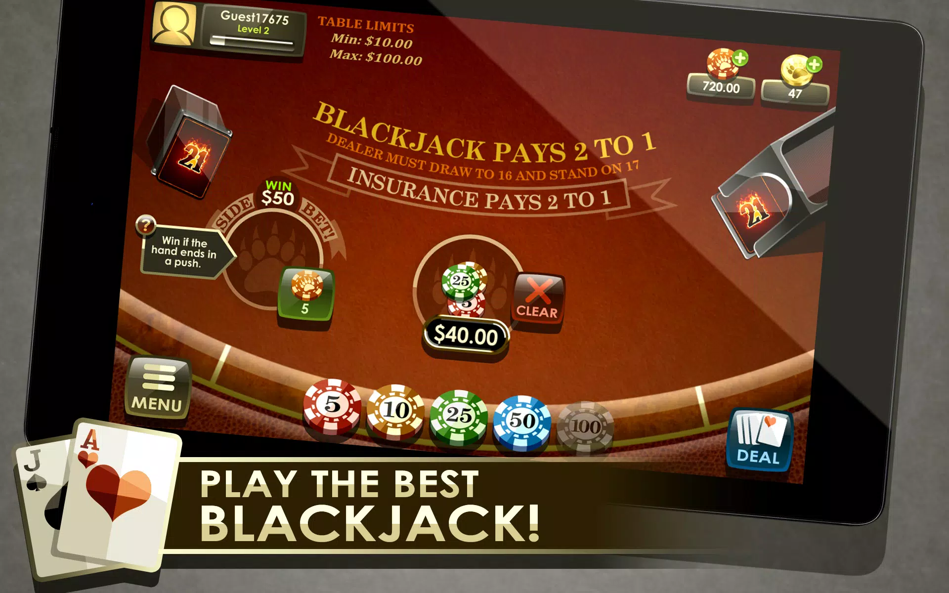 Blackjack Royale Screenshots