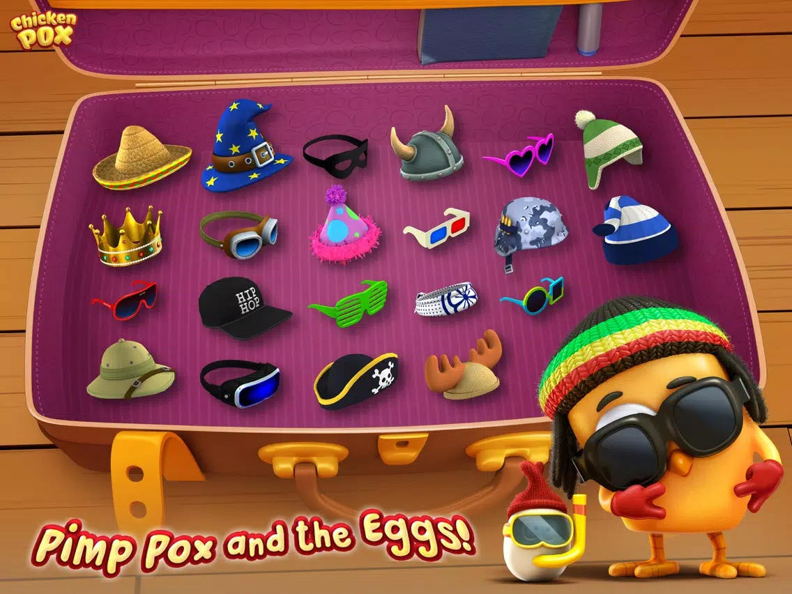 Chicken Pox: Scrambled Eggs! iPad Screenshots