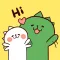 Dino Love stickers
