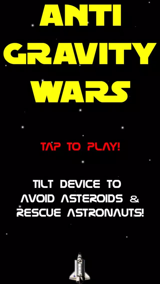 ANTI GRAVITY WARS Asteroids, Star & Space Shuttle سکرین شاٹس