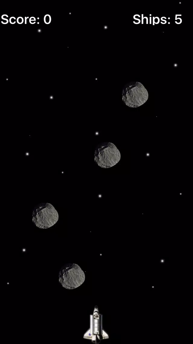 ANTI GRAVITY WARS Asteroids, Star & Space Shuttle سکرین شاٹس