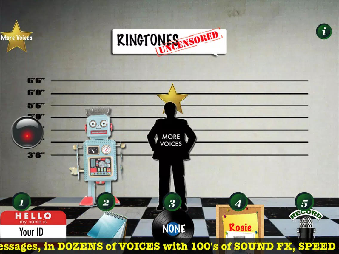 TALKING RINGTONES iPad Screenshots