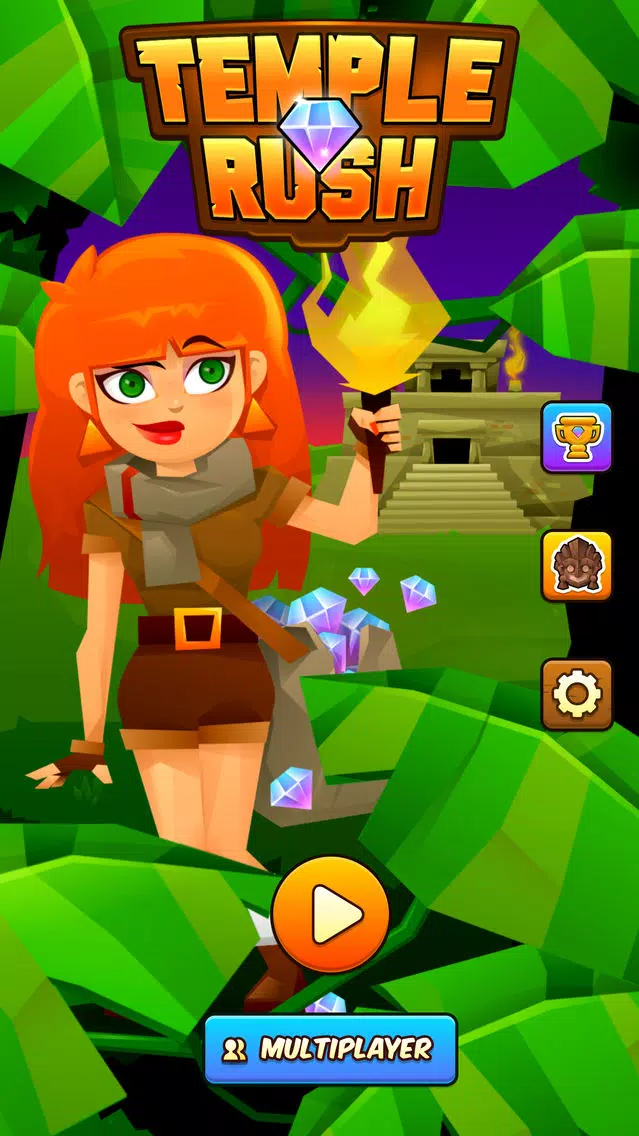 Temple Rush - Slide and Match Puzzle with Multiplayer Battles应用截图