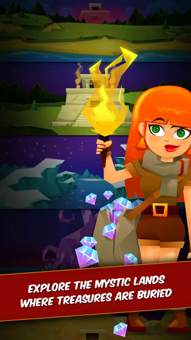 Temple Rush - Slide and Match Puzzle with Multiplayer Battles应用截图