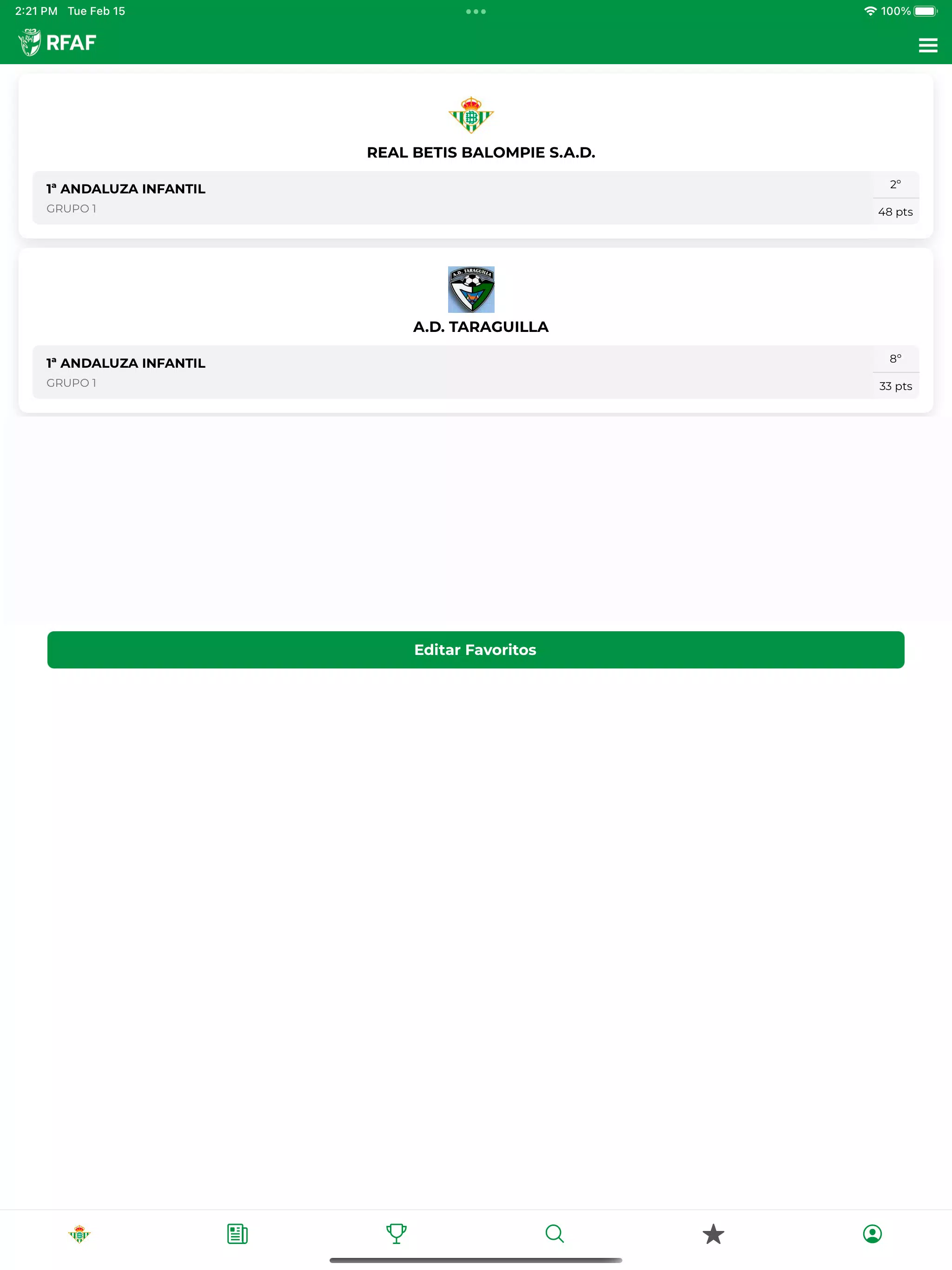 RFAF Screenshots
