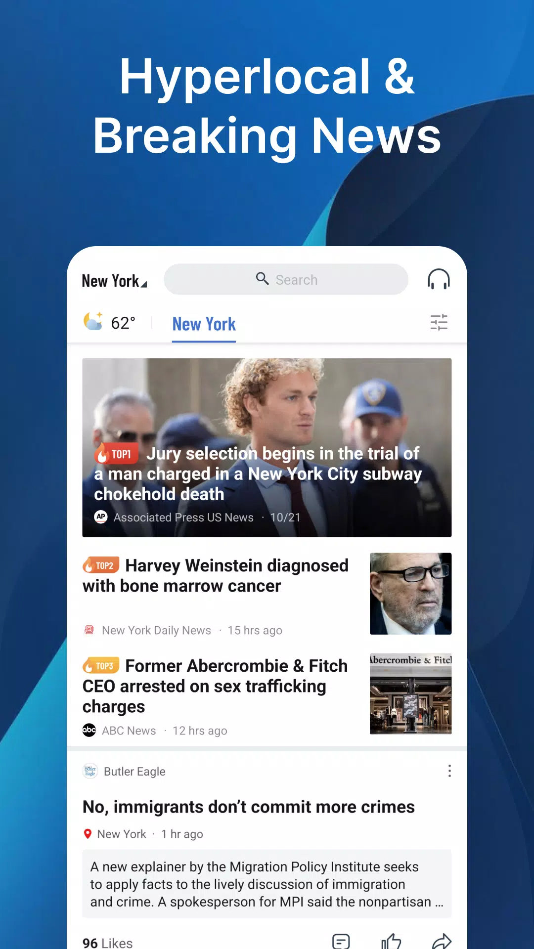 Daily News Screenshots