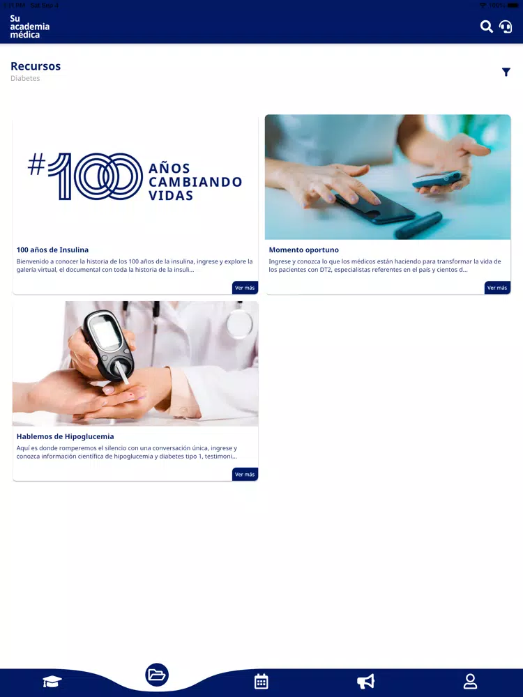 Su Academia Médica iPad Screenshots