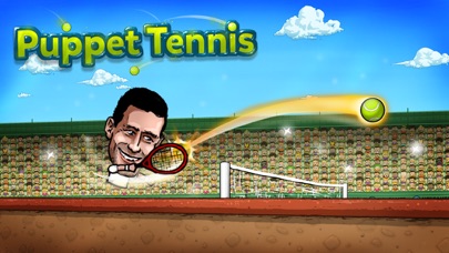 Puppet Tennis: Topspin Tournament of big head Marionette legends应用截图