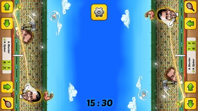 Puppet Tennis: Topspin Tournament of big head Marionette legends应用截图