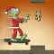 Jumpy Zombie Santa