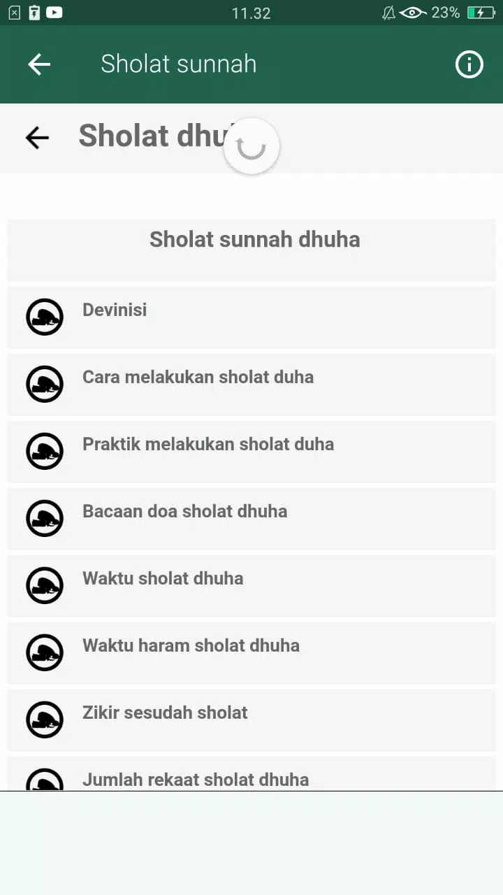Sholat Sunnah lengkap Screenshots