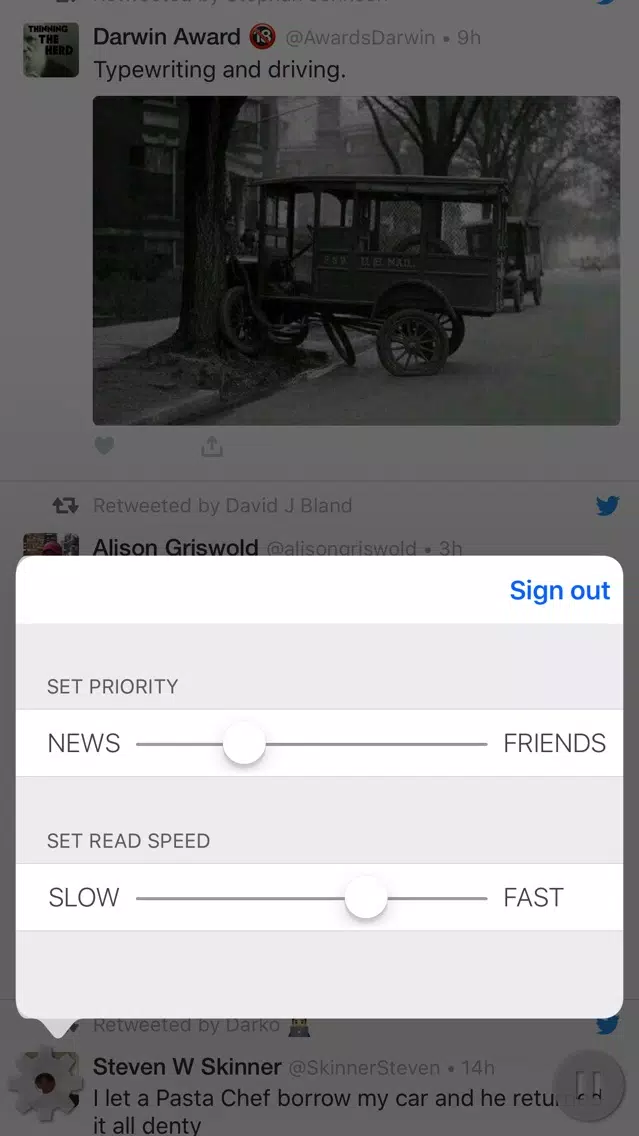 TweetStream for Twitter Screenshots