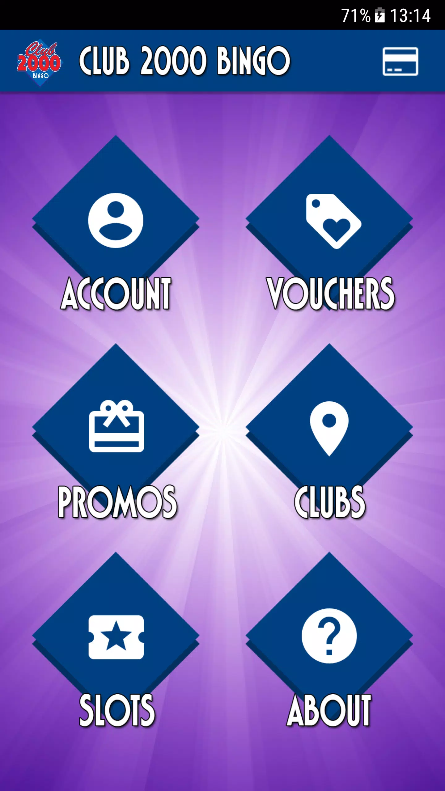 Club 2000 Bingo Screenshots