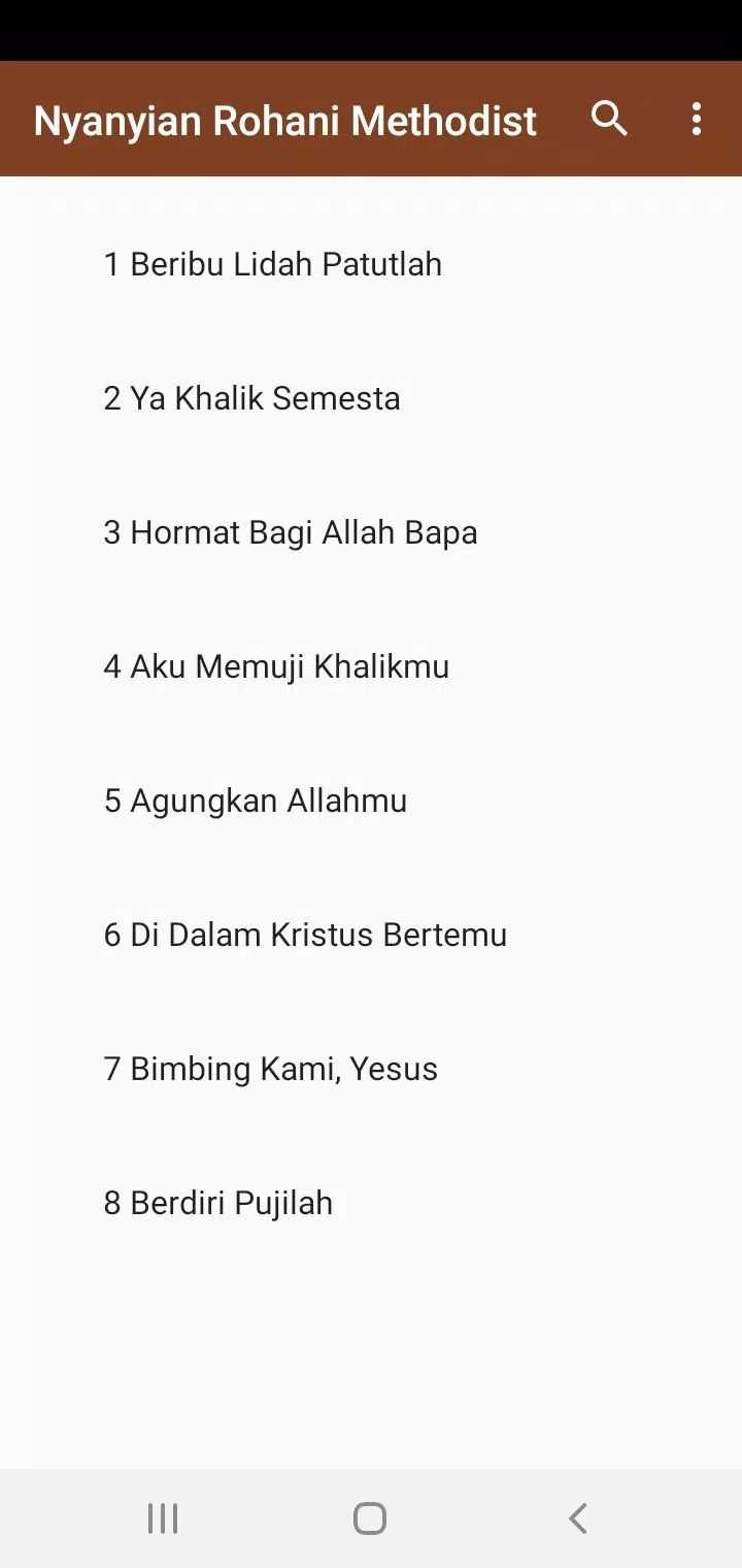 GMI Nyanyian Rohani Methodist Screenshots
