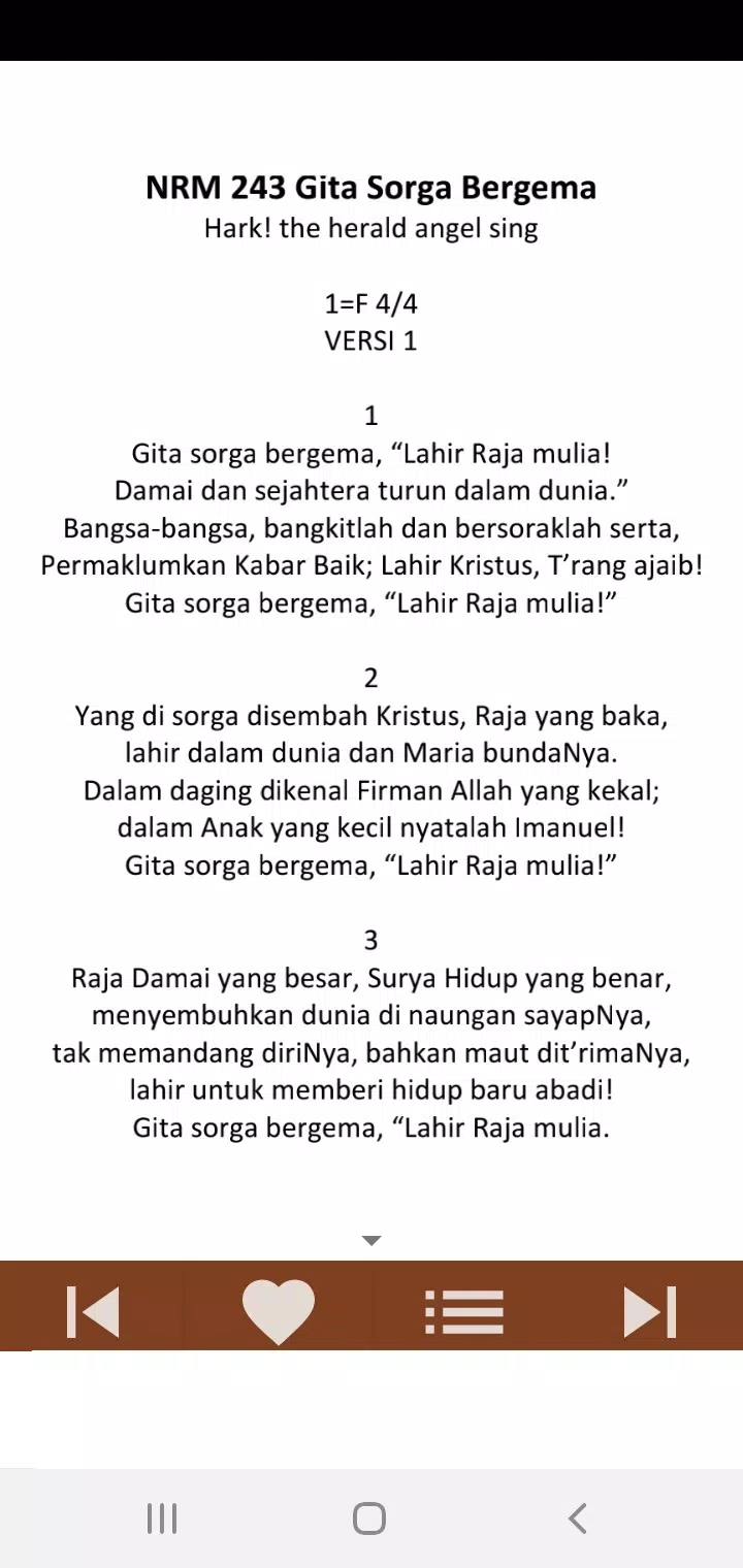 GMI Nyanyian Rohani Methodist Screenshots