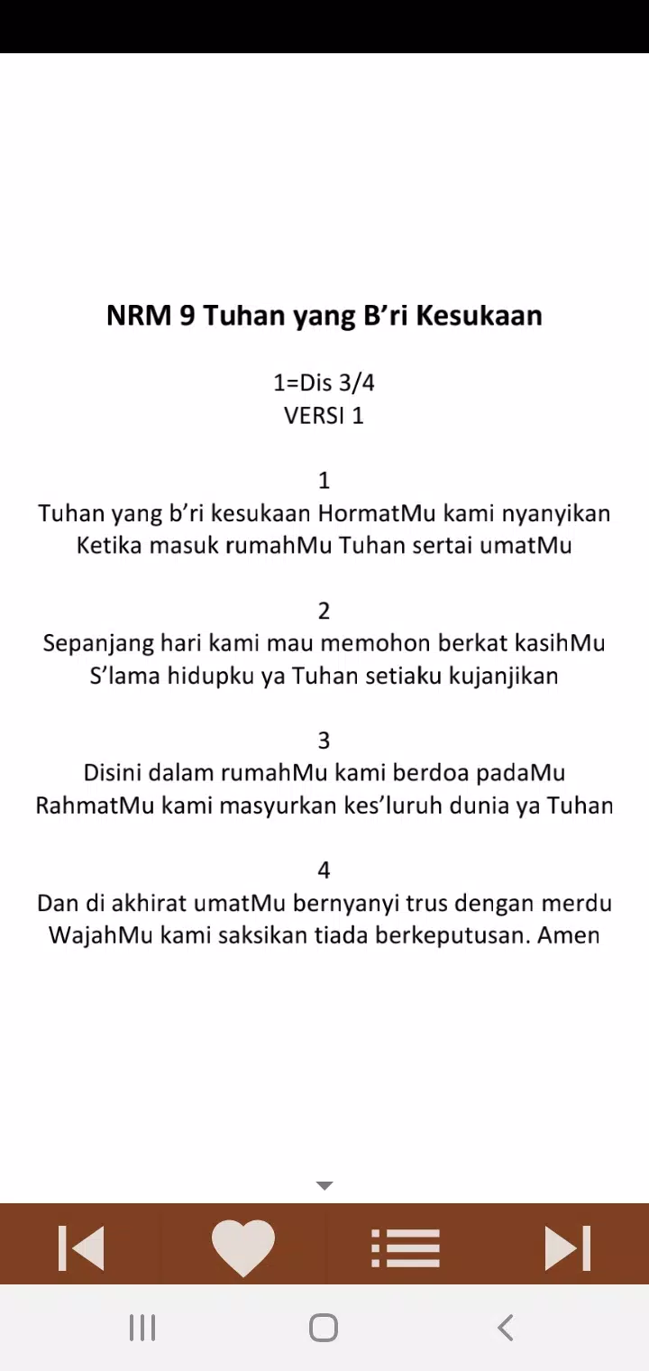 GMI Nyanyian Rohani Methodist Screenshots