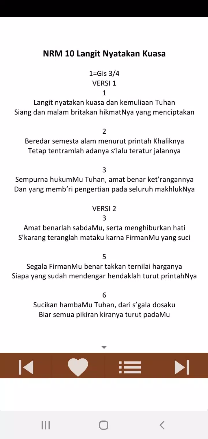 GMI Nyanyian Rohani Methodist Screenshots