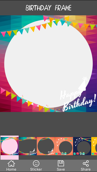 Happy Birthday Frame Screenshots