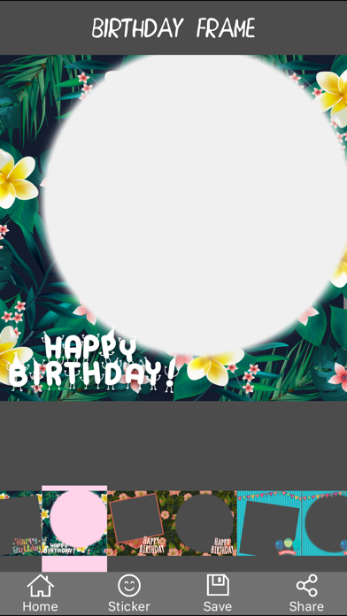 Happy Birthday Frame Screenshots