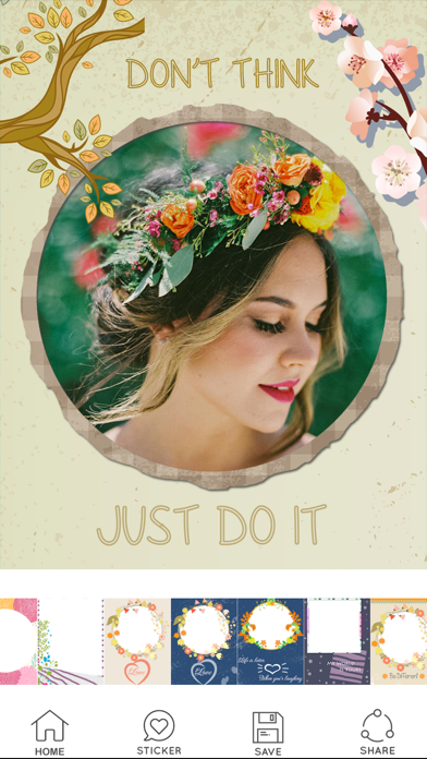 Flower Photo Frame - Camera 720 Chỉnh sửa ảnh 360 Screenshots