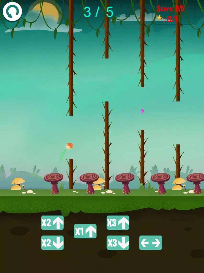 Tangkapan skrin Mushroom Jump And Bounce iPad 