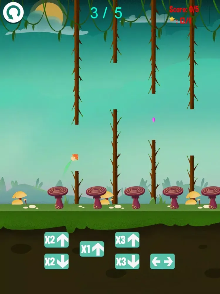Mushroom Jump And Bounce iPad  स्क्रीनशॉट