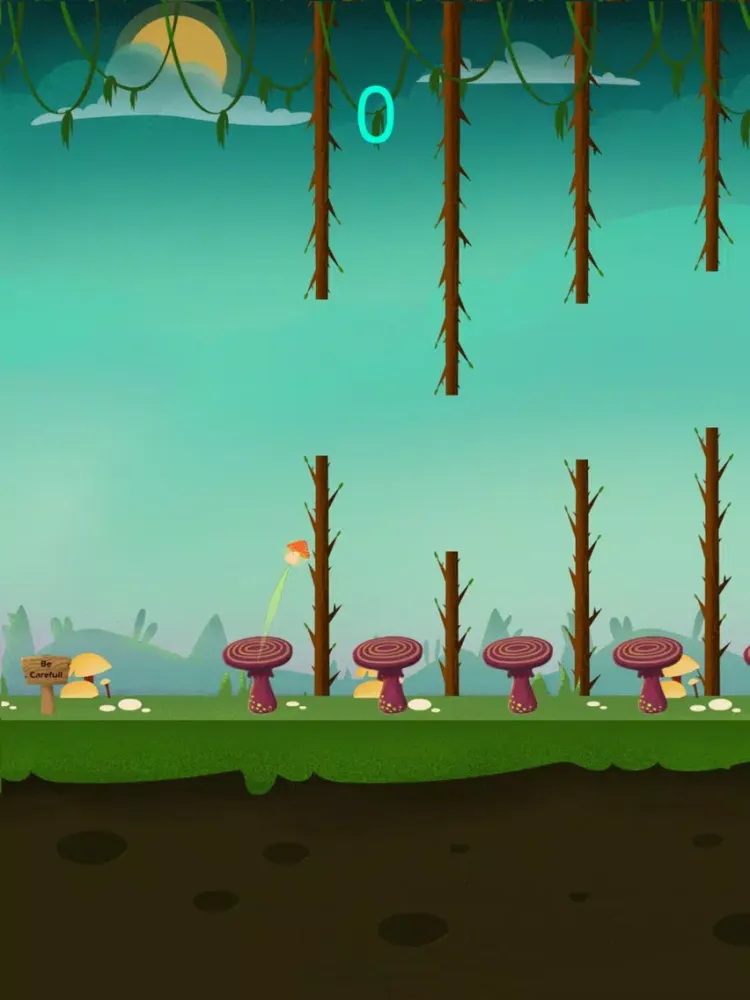 Mushroom Jump And Bounce iPad  स्क्रीनशॉट