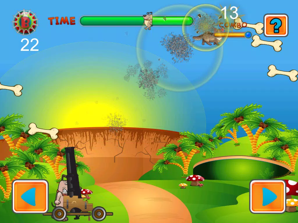 Crazy Cat Cannon Blaster iPad Screenshots