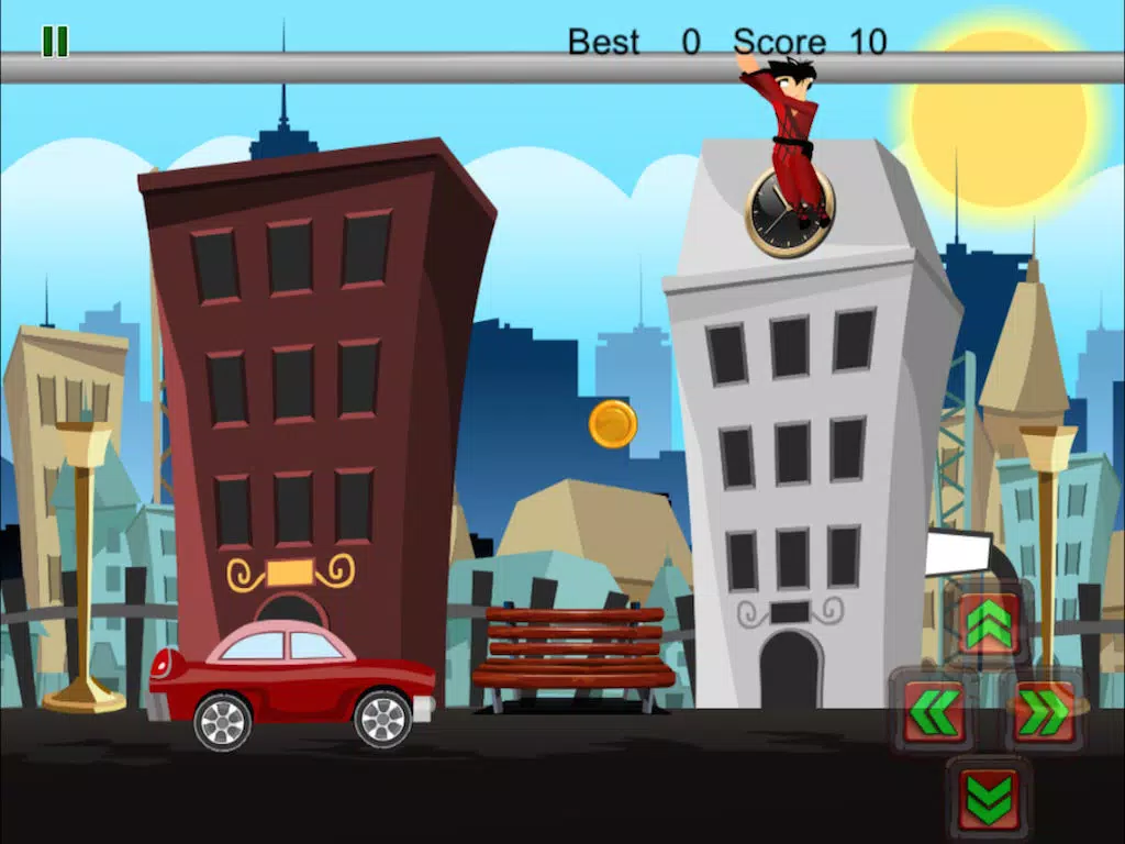 Zrzuty ekranu Tokyo Hero Honor Jump: Death Hunter Attack iPad 