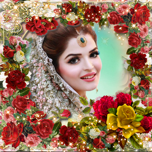 Rose Flower Photo Frame Rose Flower Photo Frame