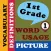 1st Grade Academic Vocabulary # 1 for homeschool and classroom