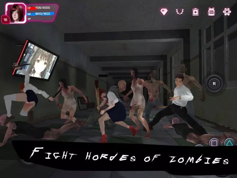High School Zombie Slayer iPad 应用截图