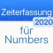 Zeiterfassung 2020 für Numbers