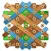 Wood Bolts Brain Puzzle Tease