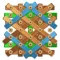 Wood Bolts Brain Puzzle Tease
