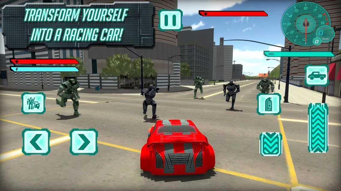 Tangkapan skrin Grand Futuristic Robot Battle 3D