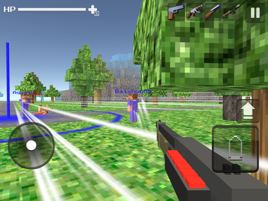تصاویر Pixel Gun Shooter 3D iPad 
