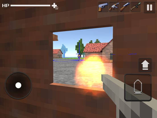تصاویر Pixel Gun Shooter 3D iPad 