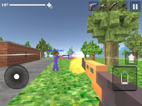 تصاویر Pixel Gun Shooter 3D iPad 