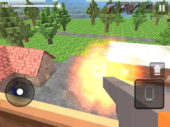 تصاویر Pixel Gun Shooter 3D iPad 