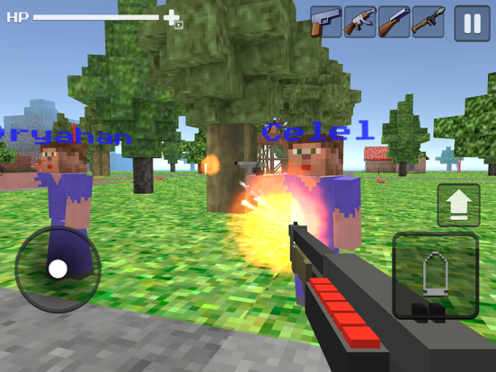 تصاویر Pixel Gun Shooter 3D iPad 