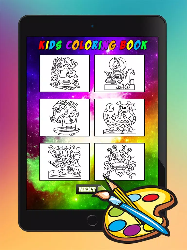تصاویر Rockets Coloring Book for Kid Games iPad 