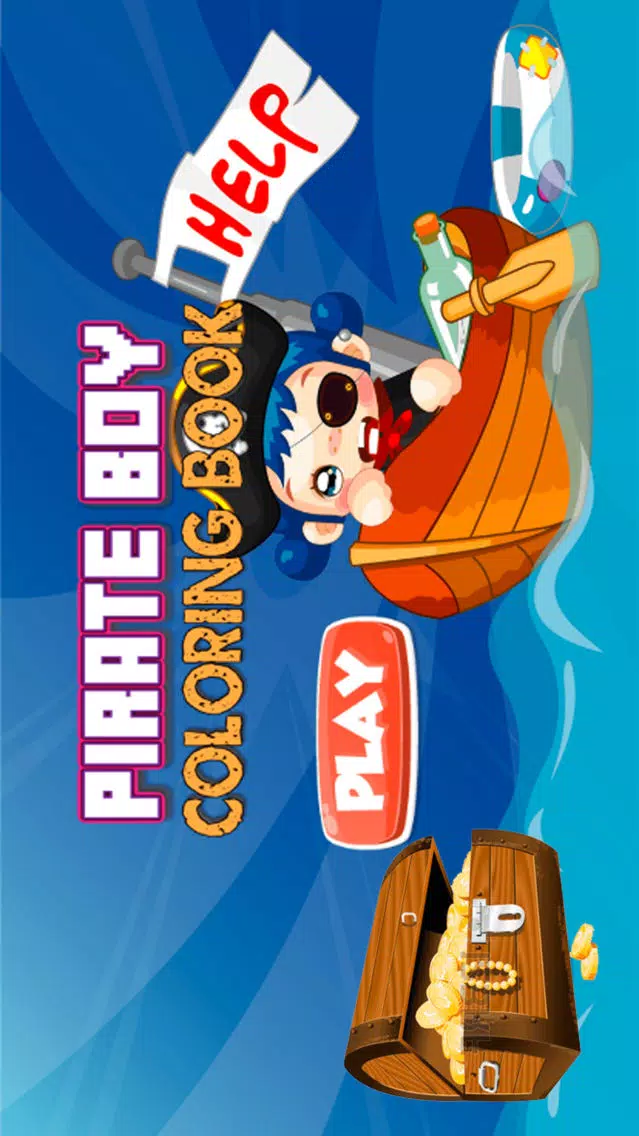 Pirate Boy Coloring Book - All In 1 Adventures & treasure coloring pages Draw, Paint And Color Games HD For Kid Screenshots